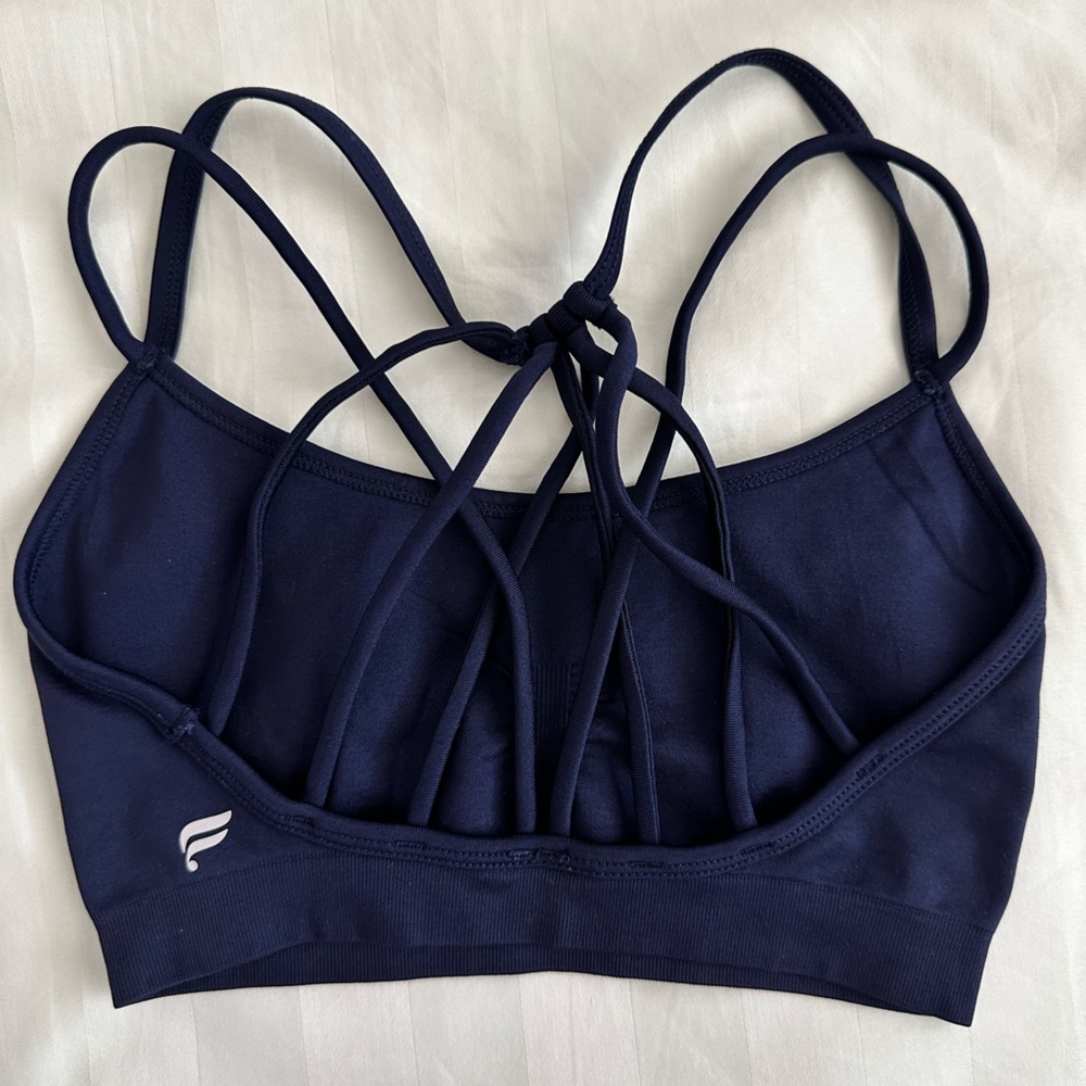 Fabletics Navy Sports Bra